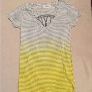 SoulCycle ombré striped wheel t-shirt